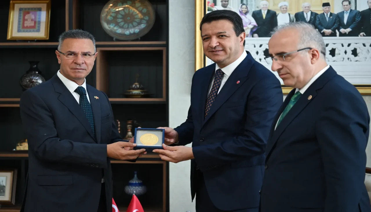 Saadet Partisi Genel Başkanı Arıkan’dan Filistin Büyükelçisi Mustafa’ya veda ziyareti