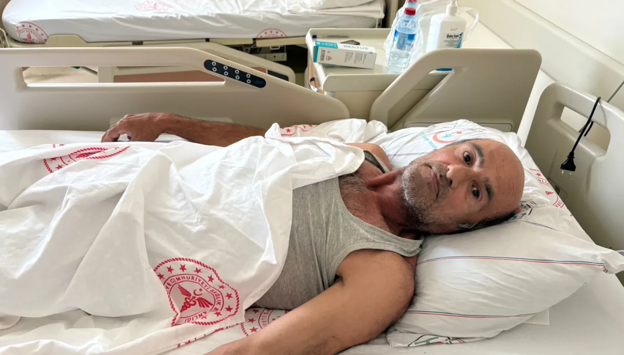 Hendek'te ayı saldırısına uğrayan Cevat Sunman dehşet anlarını anlattı