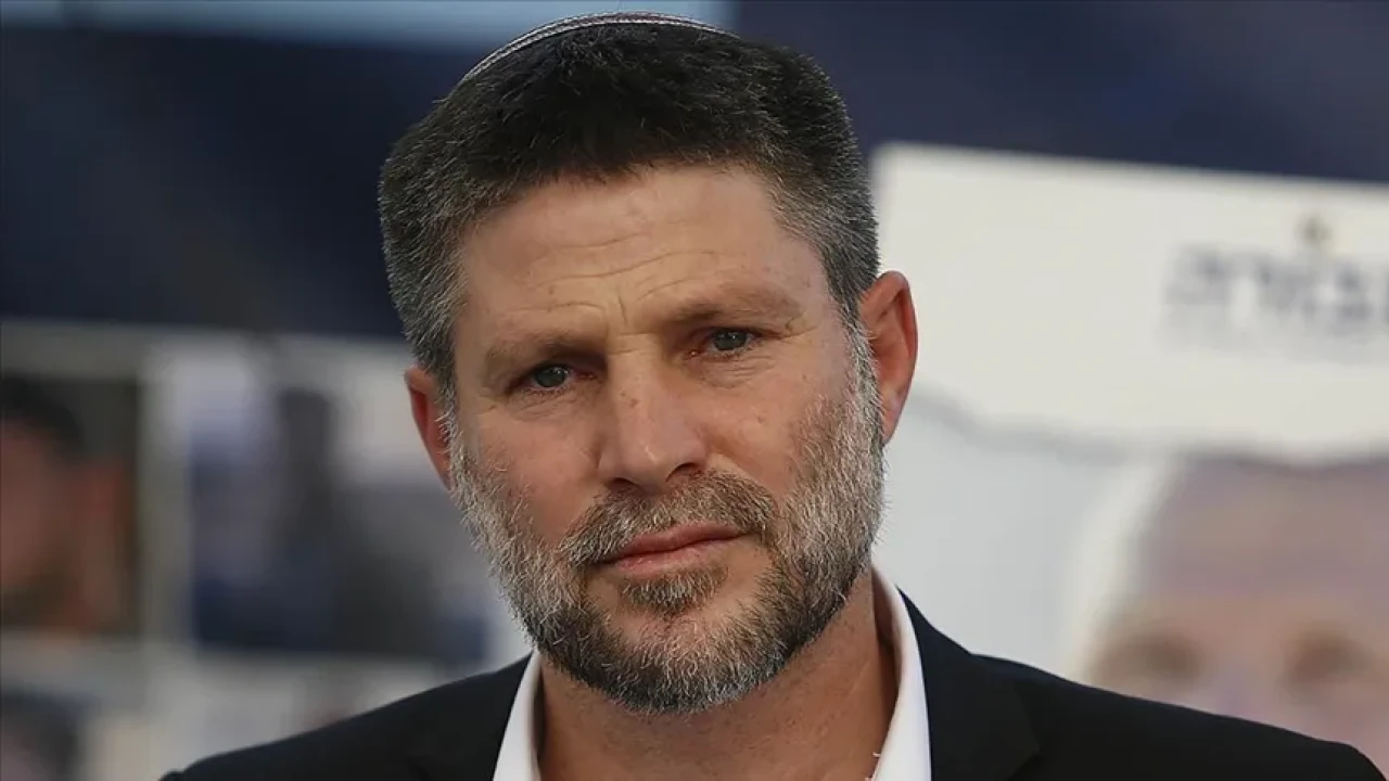 İsrail Aşırı Sağcı Bakanı Smotrich'ten Batı Şeria'nın ilhakını hızlandırın çağrısı