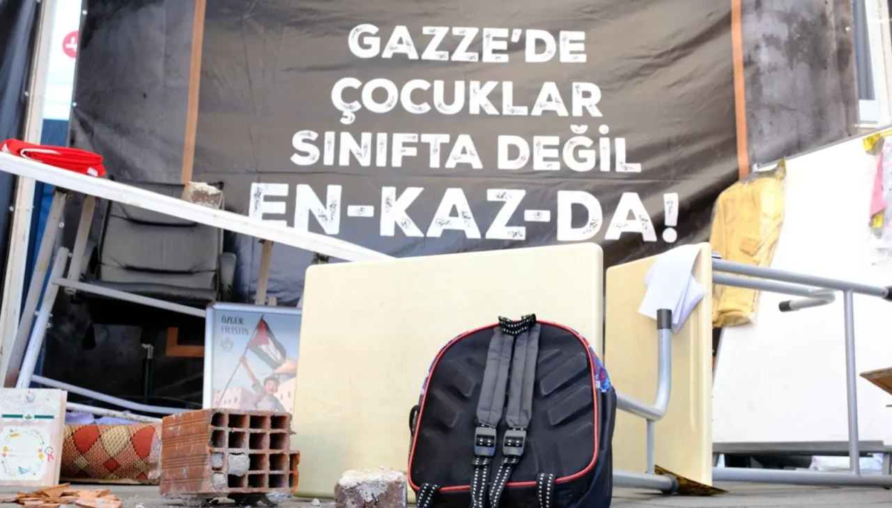 Bursa'da 'Gazze Sokağı' projesi ile Filistin zulmüne dikkat çekildi