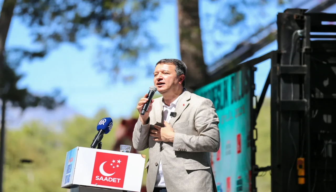 Saadet Partisi Genel Başkanı Mahmut Arıkan'ın Antalya'daki konuşması