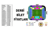Galatasaray-Fenerbahçe derbisinin biletleri satışa çıktı