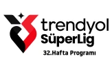 Trendyol Süper Lig 32. Hafta Maç Programı Açıklandı: Hangi Takımlar Karşılaşıyor?