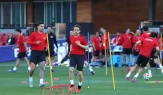 A milli futbol takımı, San Francisco'daki ilk antrenmanını yaptı