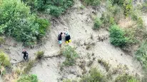 Belen'de ormanlık alanda mahsur kalan yaşlı adam kurtarıldı