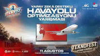 Teknoloji ve havacılığı buluşturan yarışmada gençler, yapay zeka ile geleceğin uçuş ağlarını şekillendiriyor.