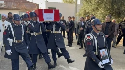 Çamardı Jandarma Komutanı Osman Deniz son yolculuğuna uğurlandı