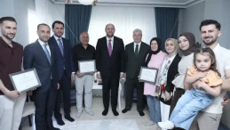 Cumhurbaşkanı Erdoğan'dan yeni üyelere imzalı Teşekkür Belgesi