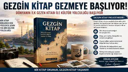 Erkan Ayçam'ın dünyanın ilk gezen kitabı eni kültür yolculuğuna çıkıyor