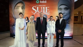 AKM’de gala gecesi: Cumhurbaşkanı Erdoğan, 'Şule Senin Hikayen' dizisinin ilk gösterimine katıldı
