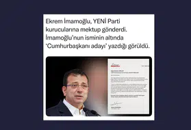 Ekrem İmamoğlu’ndan YENİ Parti Kurucularına Mektup: "Cumhurbaşkanı Adayı" İmzası Dikkat Çekti