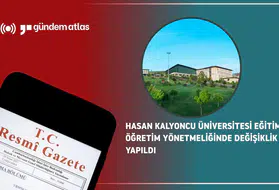 Hasan Kalyoncu Üniversitesi Eğitim Öğretim Yönetmeliğinde Değişiklik Yapıldı