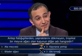 Milyoner'de şoke eden an