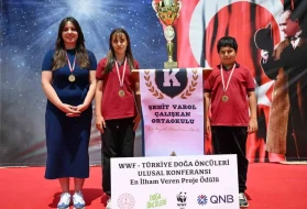 Kırklareli’de öğrencilere ödül kazandıran çevre projesi