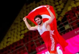 Salih Yusuf Yazıcı U20 Avrupa Güreş Şampiyonasında altın madalya kazandı