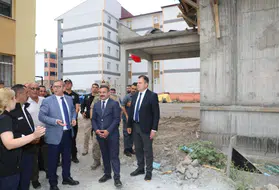 Vali Ziya Polat, Kağızman'da yatırımları ve kamu kurumlarını inceledi