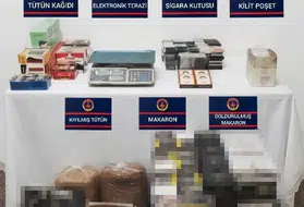 Yozgat'ta jandarmadan kaçak tütün operasyonu: 34 bin makaron ele geçirildi!