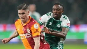 Tümosan Konyaspor, Lider Galatasaray'ı 2-0'la geçerek önemli bir galibiyet elde etti