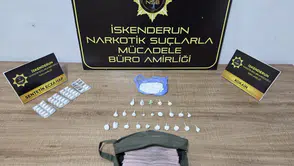 İskenderun'da narkotik baskını: Evde kokain ve sentetik hap ele geçirildi, 1 kişi tutuklandı