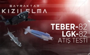 Bayraktar KIZILELMA'dan gövde gösterisi