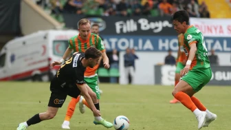 Alanyaspor ve Kayserispor, 1-1 berabere kaldı