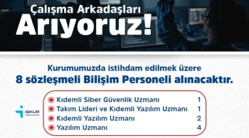 İŞKUR'dan tarihi ilan: 2025'te bilişim personeli alımına başlıyor