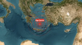 Ege Denizi'nde 4,6 büyüklüğünde deprem! Can ve mal kaybı yok