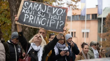 Saraybosna'da Hapoel IBI'ye protesto: Maç iptal edilsin