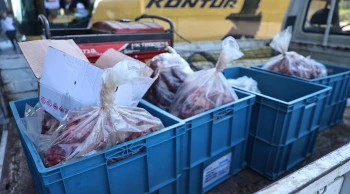 Yolcu otobüsünde şok: Soğuk zincirsiz 275 kg kırmızı et yakalandı