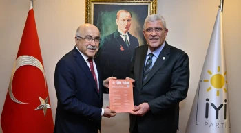 Dervişoğlu, Türk Ocakları Genel Başkanı Öz’ü ağırladı