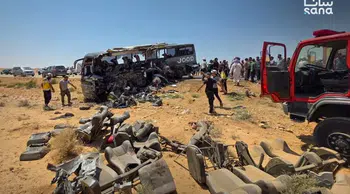 Deyrizor-Şam karayolunda feci kaza: 35 kişi hayatını kaybetti, 30 yaralı