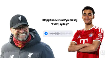 Klopp'tan Musiala'ya mesaj: "Evlat, iyileş!"