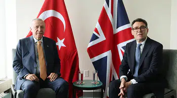 Cumhurbaşkanı Erdoğan, Birleşik Krallık Başbakanı Burnham ile Görüşme Gerçekleştirdi