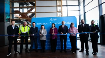AJet, İstanbul'dan Rotterdam'a uçuş hizmetine başladı
