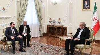 İran Cumhurbaşkanı Pezeşkiyan, Ermenistan askeri heyetini kabul etti