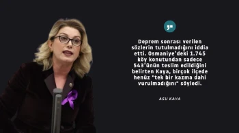 Osmaniye'de deprem konutlarında büyük hayal kırıklığı: "10 Aileden 8'i Evsiz"
