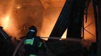 Rusya'da petrol deposundaki yangın kontrol altına alındı, soğutma çalışmaları sürüyor