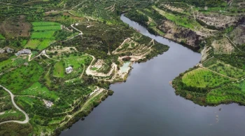 El-Haffa Barajı yıllar sonra doldu, bölgede taşkın başladı! Su ve gıda güvenliği artacak
