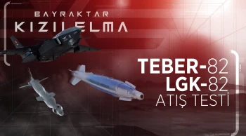 Bayraktar KIZILELMA'dan gövde gösterisi