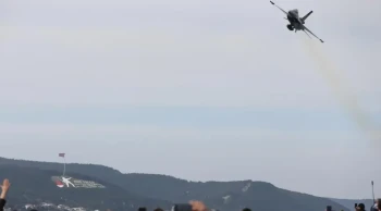 Çanakkale'de nefes kesen gösteri