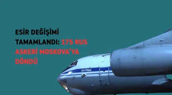 Esir değişimi başarıyla tamamlandı: 175 Rus askeri Moskova'ya döndü