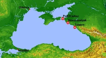 Rusya'nın Tuapse Limanı'na İHA saldırısı: Can kaybı ve yangın