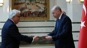 Cumhurbaşkanı Erdoğan, Rusya Büyükelçisi Vershinin’i kabul etti