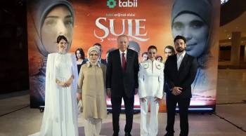 AKM’de gala gecesi: Cumhurbaşkanı Erdoğan, 'Şule Senin Hikayen' dizisinin ilk gösterimine katıldı