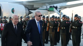 Cumhurbaşkanı Erdoğan, Cezayir Cumhurbaşkanı Tebbun’u Esenboğa Havalimanı'nda karşıladı!