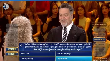 Beyaz'la Joker'de Nuh'un Gemisi sorusu heyecan yarattı: Güvercin ne taşıyordu?