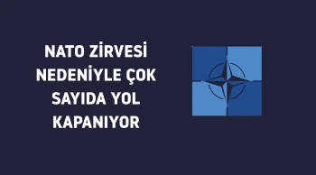 Ankara'da NATO Zirvesi öncesi yol kaplama önlemleri