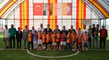 Galatasaray Adnan Polat Spor ve Eğitim Merkezi’nden Nusaybinli Gençlere Destek