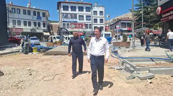 Beypazarı’nın çehresi değişiyor: Başkan Kasap sahadaki dönüşümü denetledi