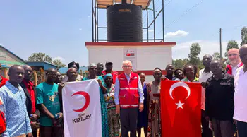 Kenya'da Kızılay imzası: 25 bin kişi temiz suya kavuştu